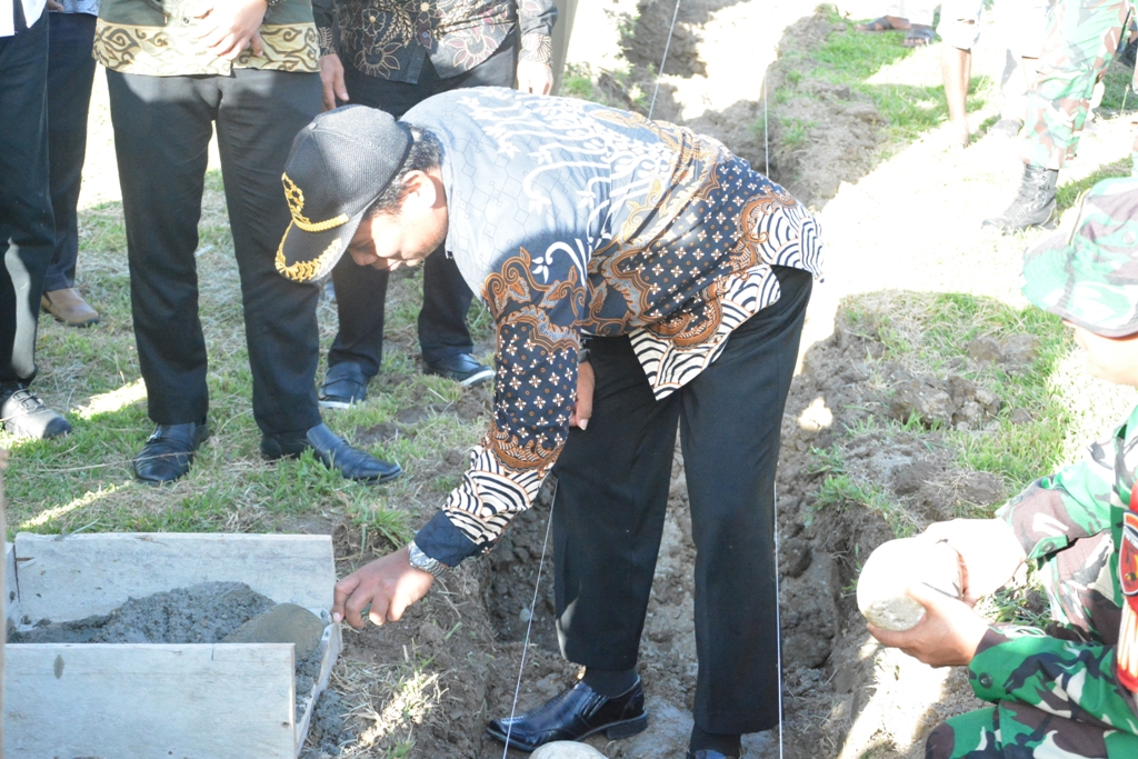 Peletakan Batu Pertama koperasi Desa 2025 5