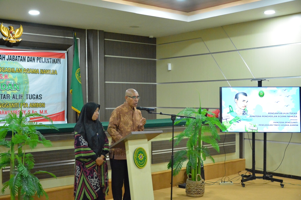 Pengantar Alih Tugas Panitera 2025 
