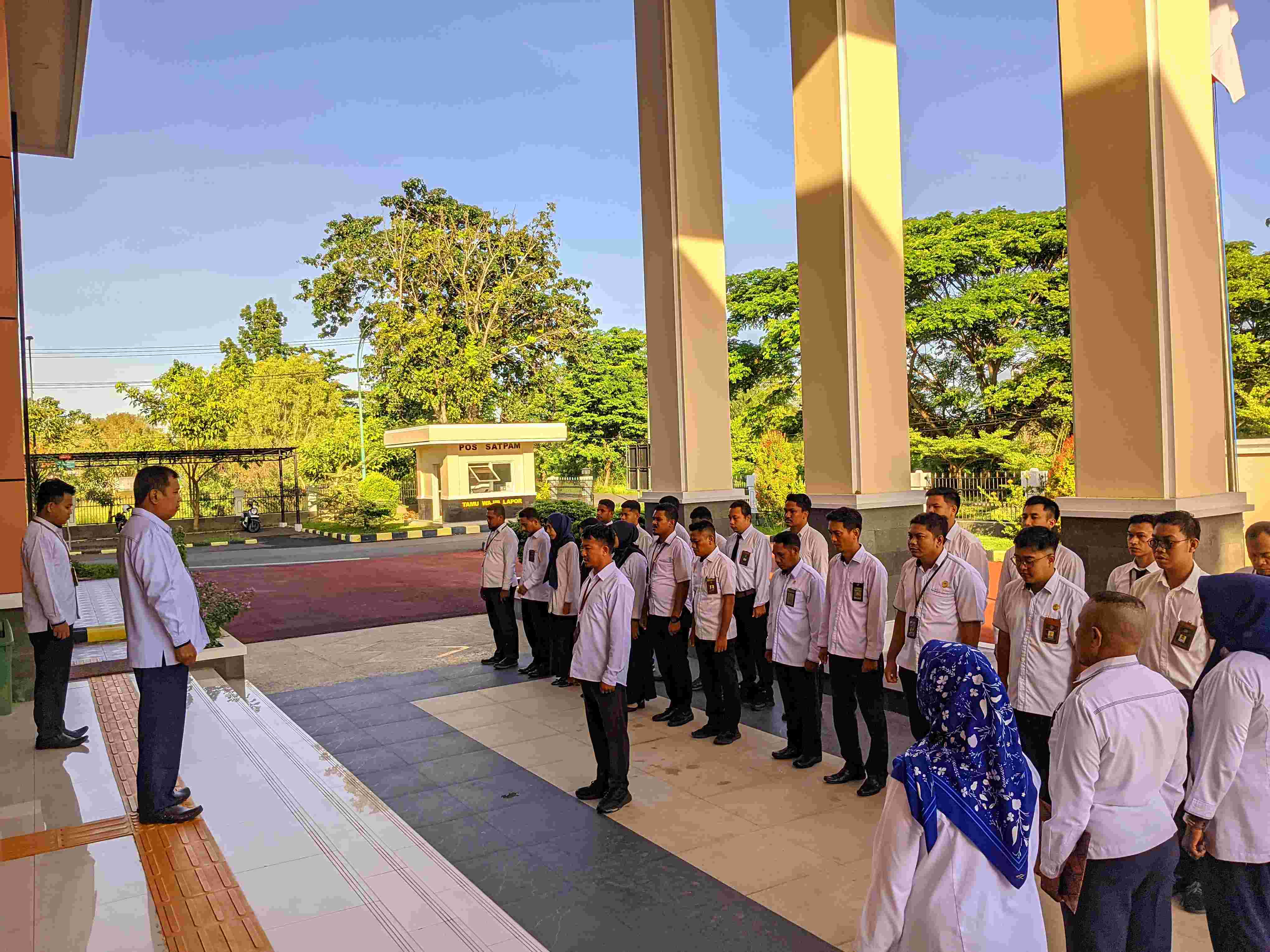 apel pagi dan breafing 15 12 25