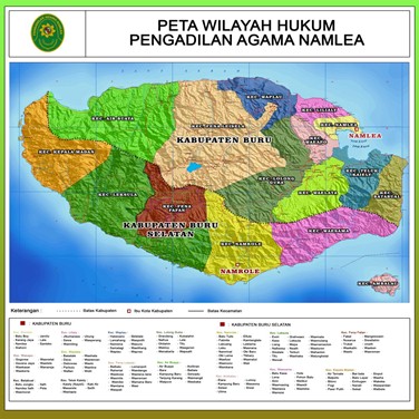 peta wilayah hukum